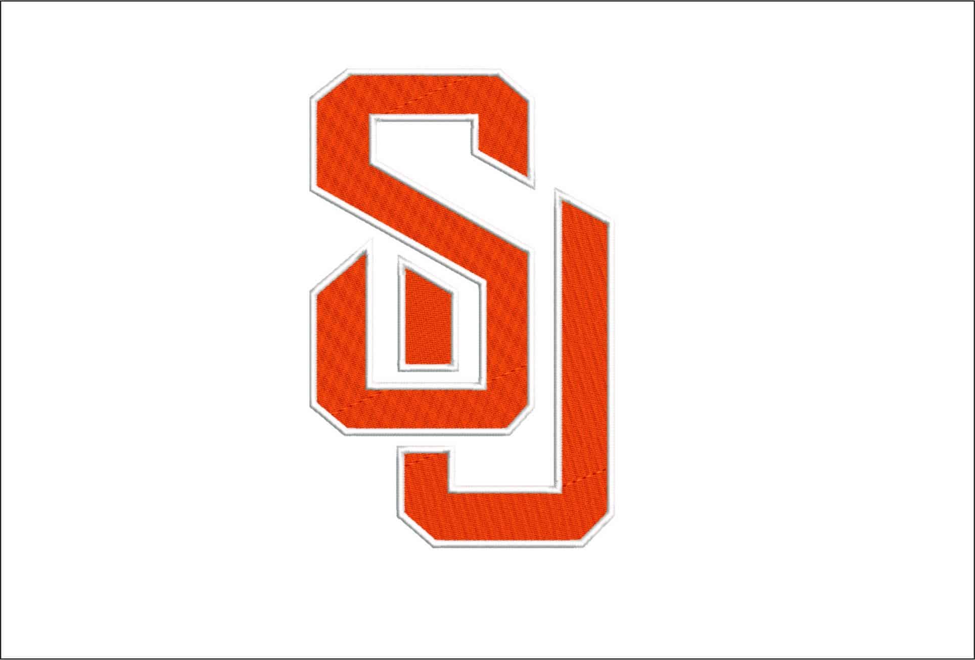 Syracuse University SU-Elegant embroidery design file - instant download