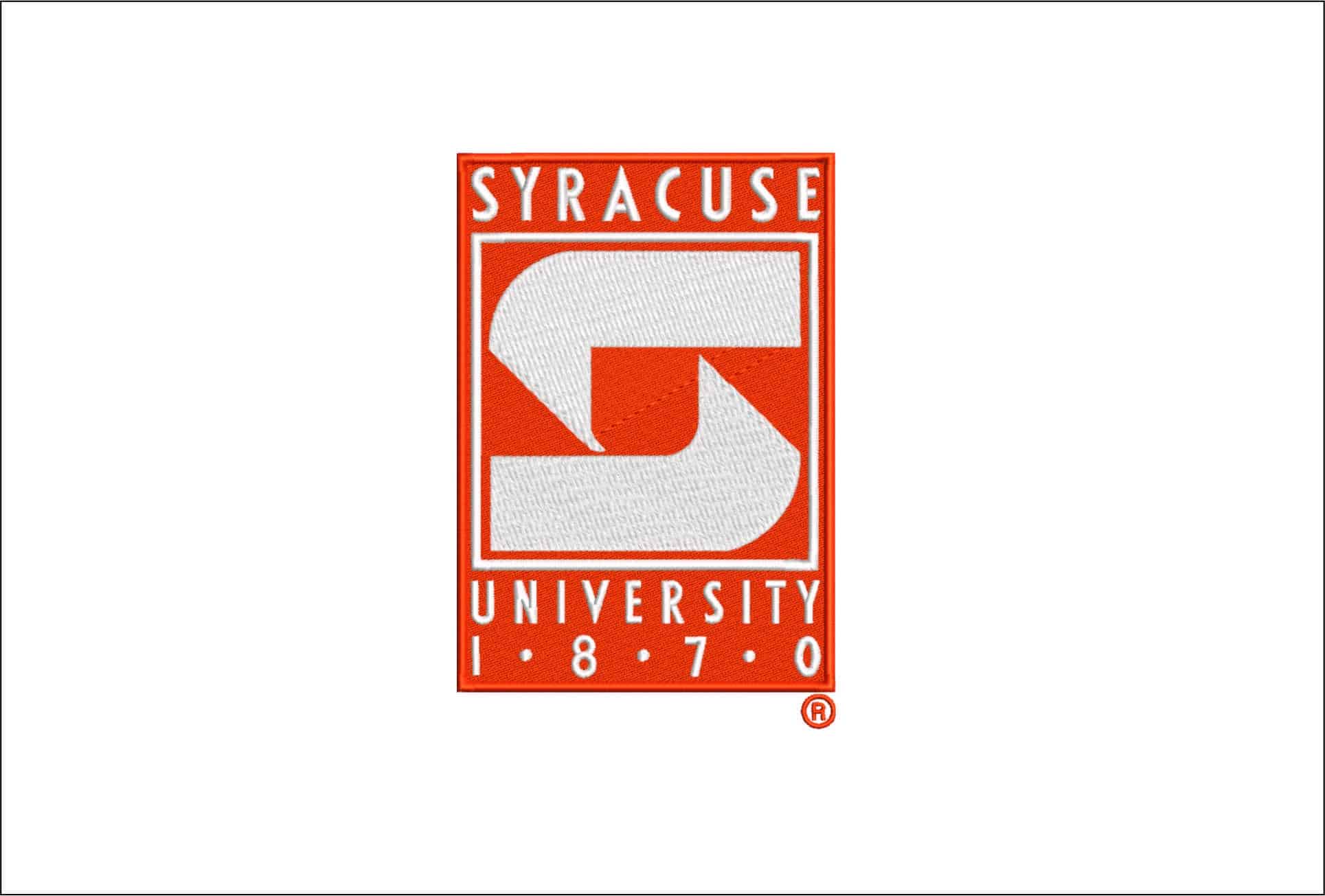 Syracuse University 1970-Elegant embroidery design file - instant download