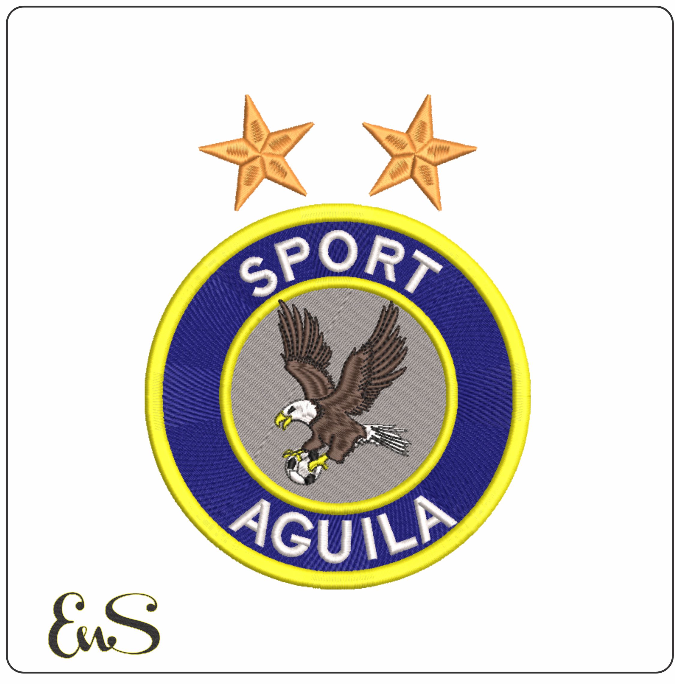 Aguila Sport-Elegant embroidery design file - instant download