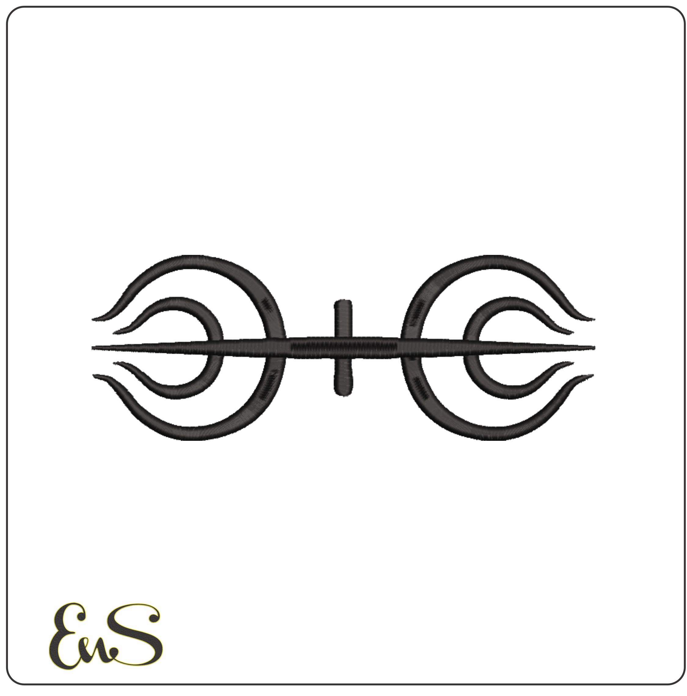 Balance of the Force - Star Wars-Elegant embroidery design file - instant download