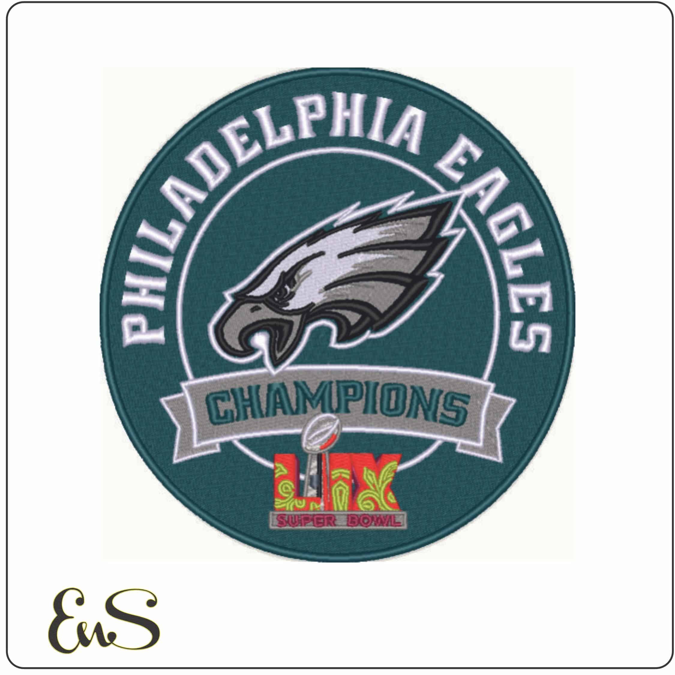 Champions BACK-Elegant embroidery design file - instant download