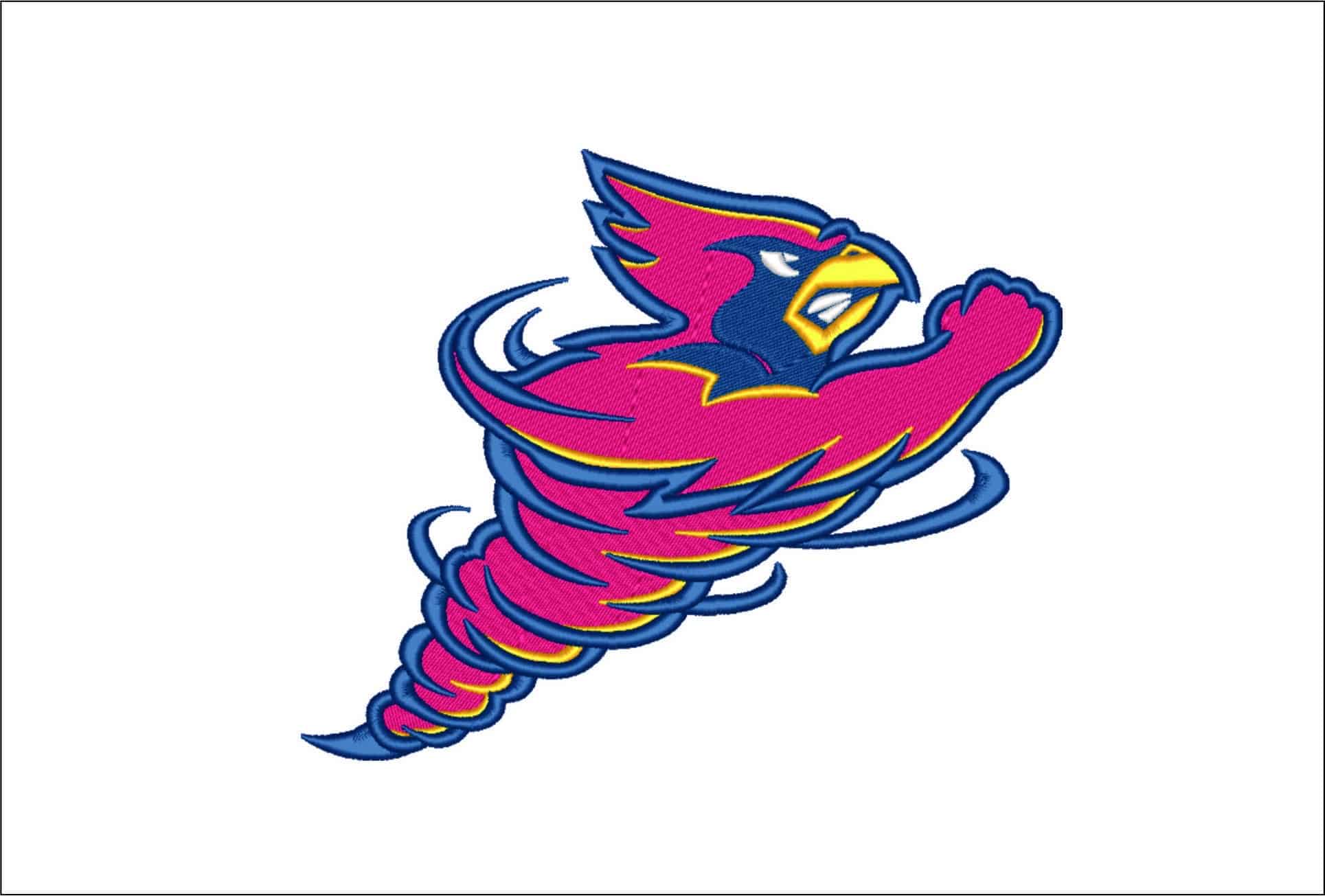 Iowa State Cyclones 1990s-Elegant embroidery design file - instant download