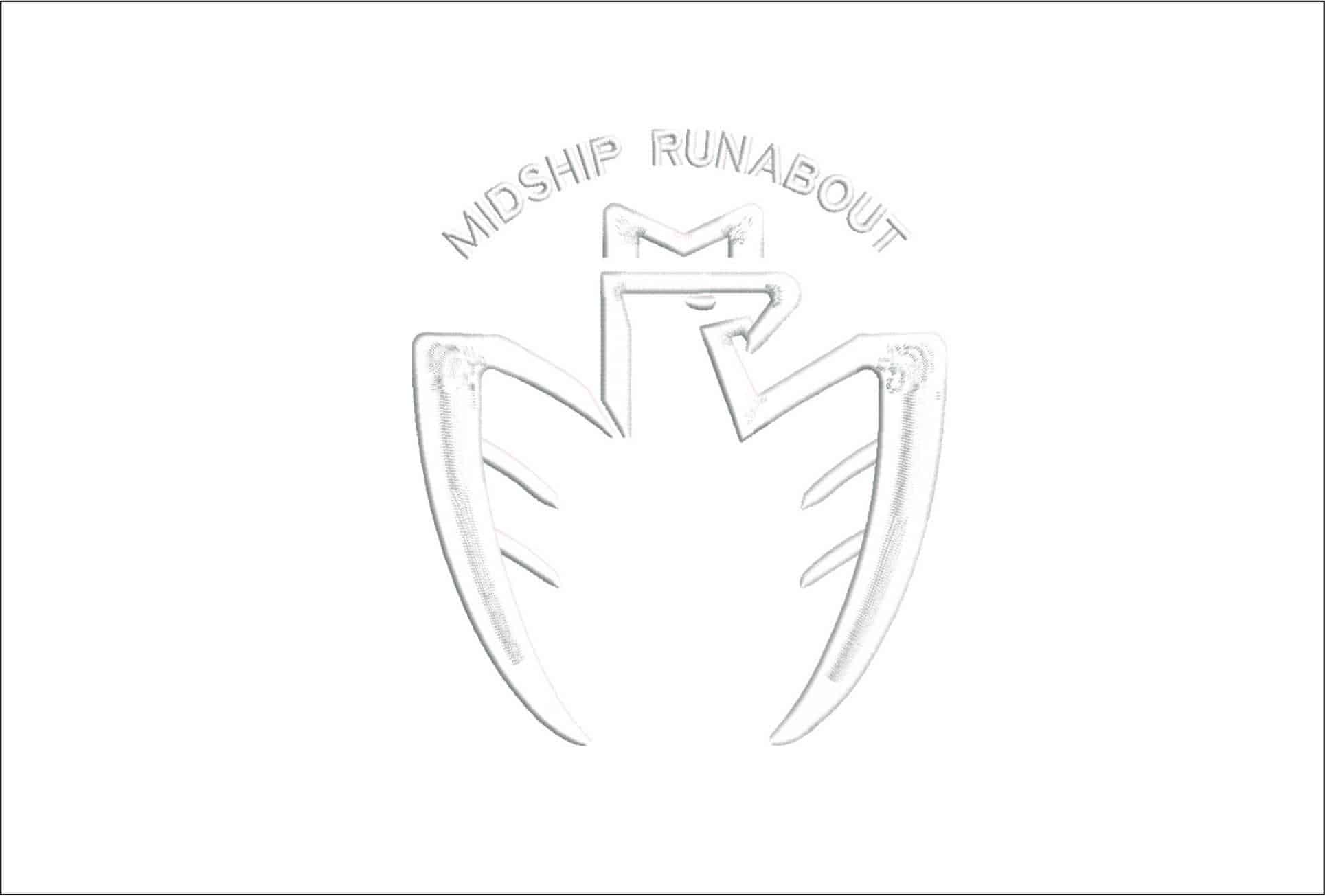 Midship Runabout-Elegant embroidery design file - instant download