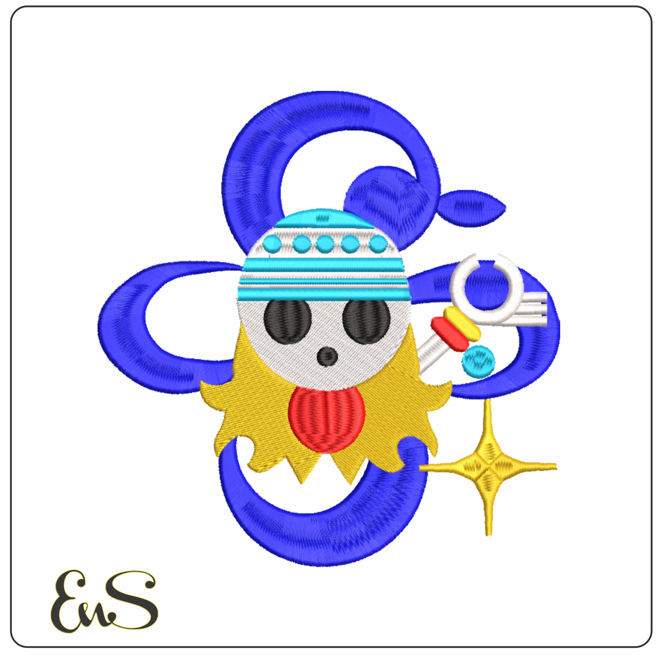 One Piece Nami Tee-Elegant embroidery design file - instant download