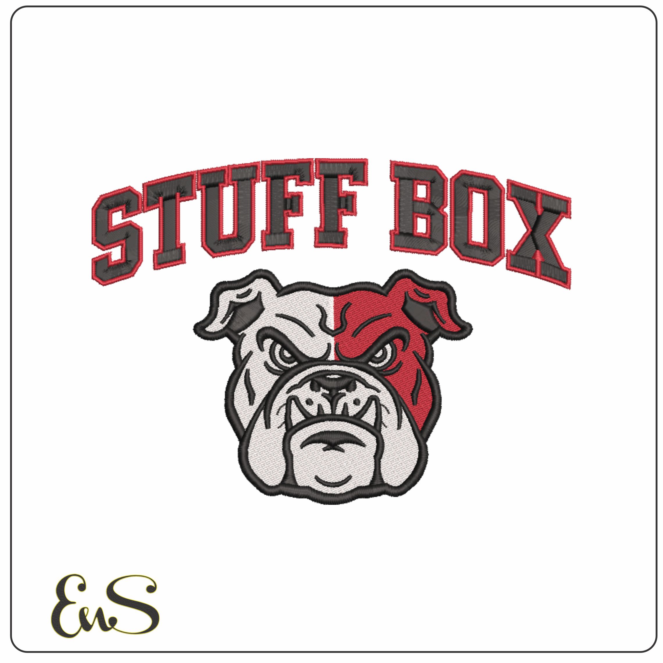 STUFF BOX-Elegant embroidery design file - instant download