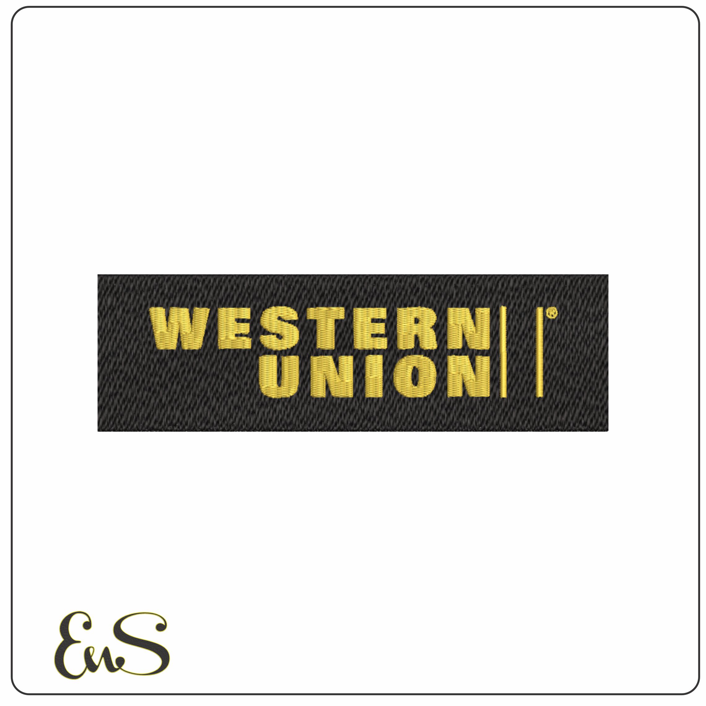 Western Union-Elegant embroidery design file - instant download