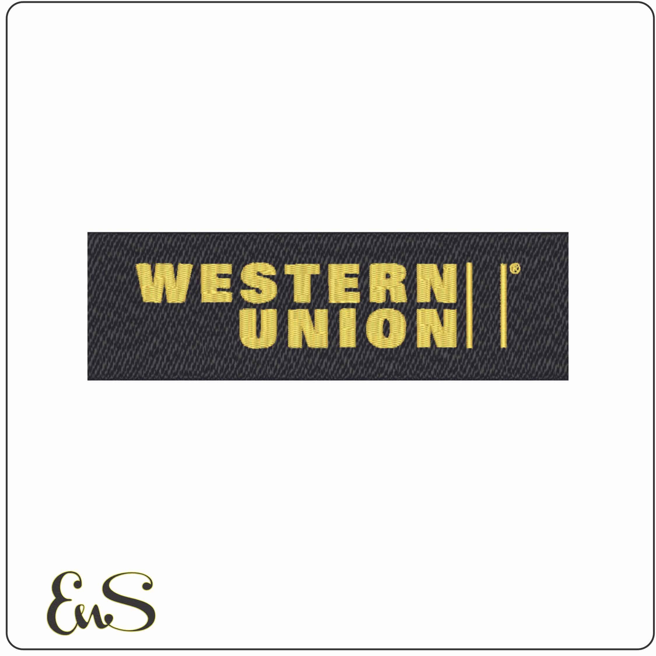 Western Union-Elegant embroidery design file - instant download