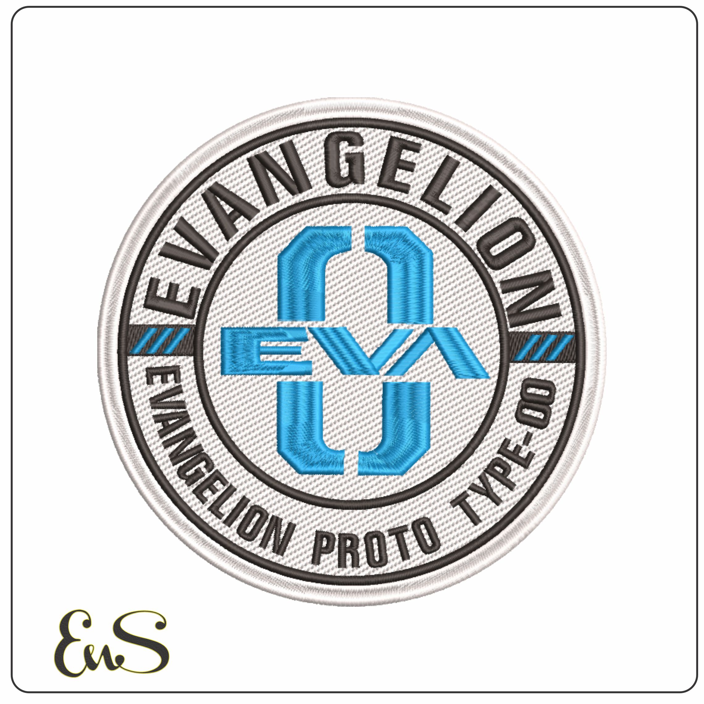 Evangelion - EVA level 0 - Anime-Elegant embroidery design file - instant download