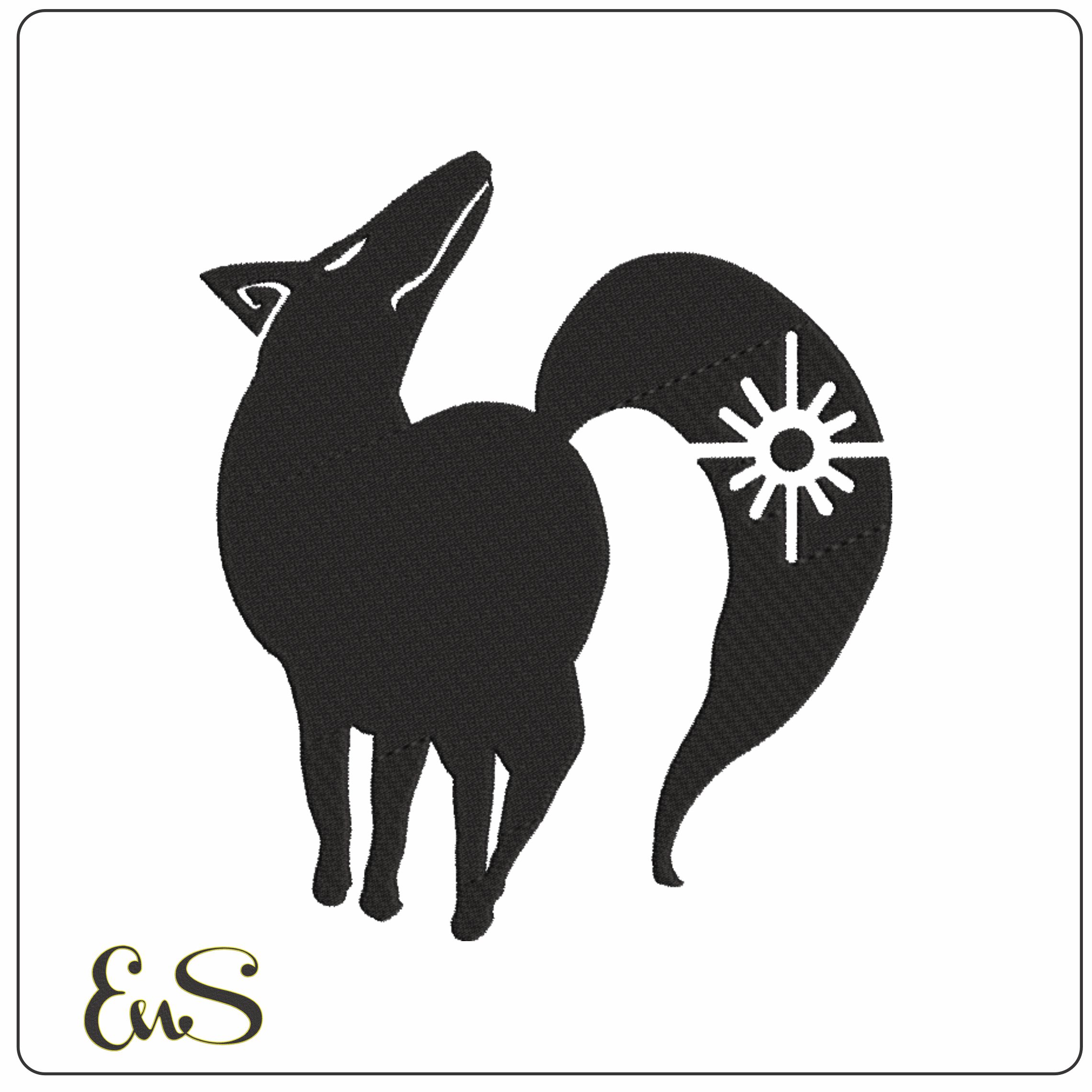Foxs Sin of Greed - Ban - Anime-Elegant embroidery design file - instant download