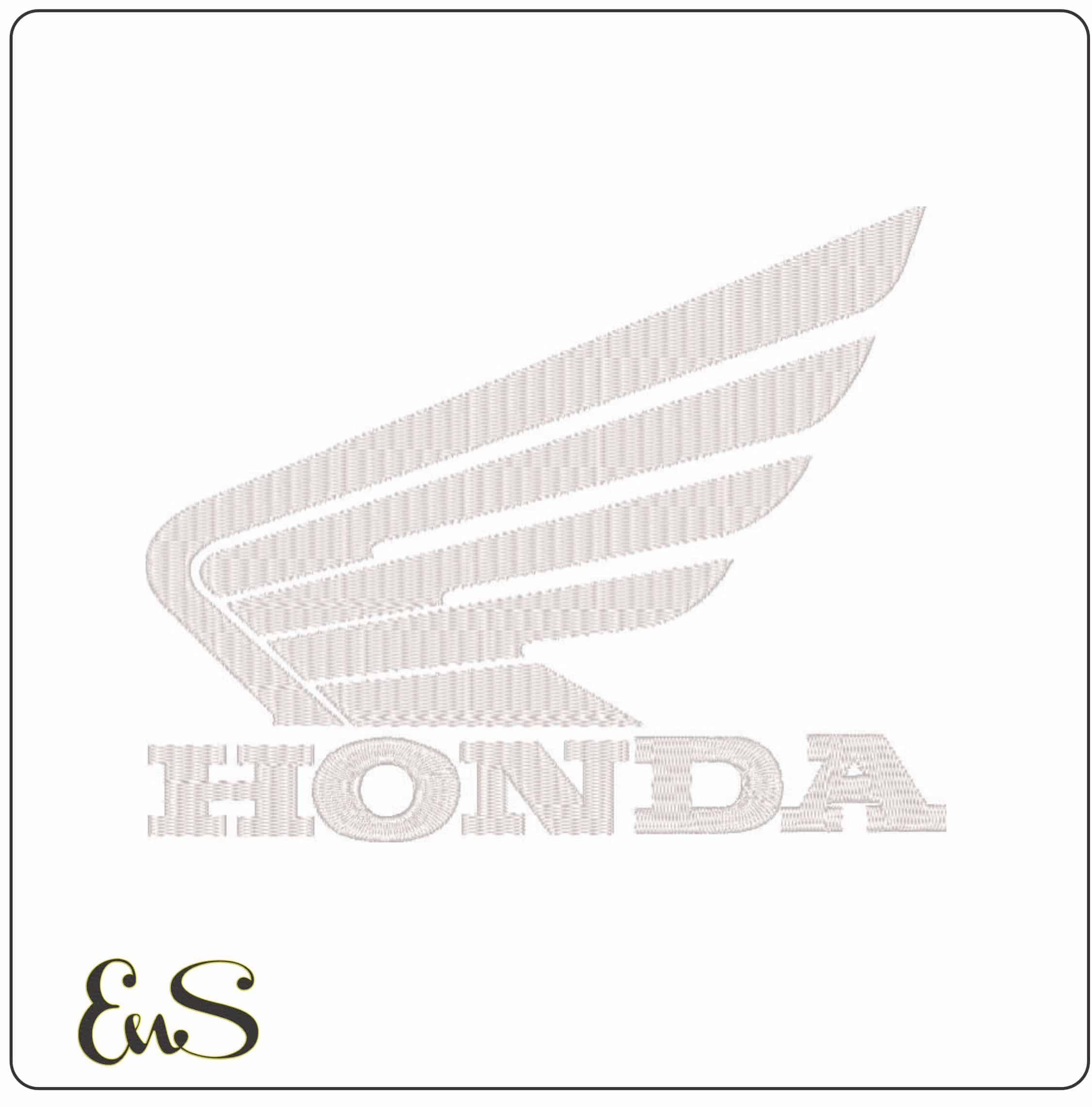 Honda Logo-Elegant embroidery design file - instant download