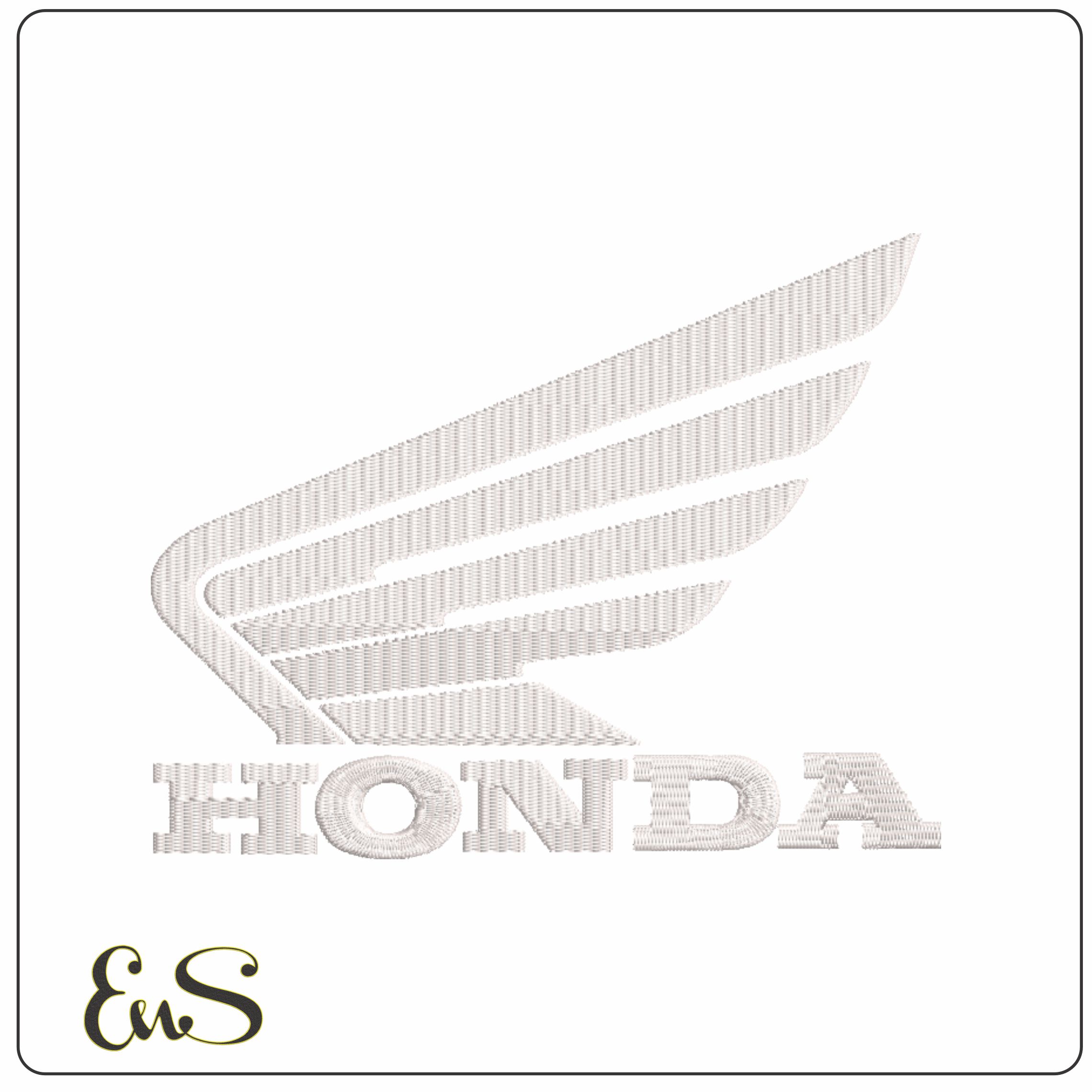 Honda Logo-Elegant embroidery design file - instant download