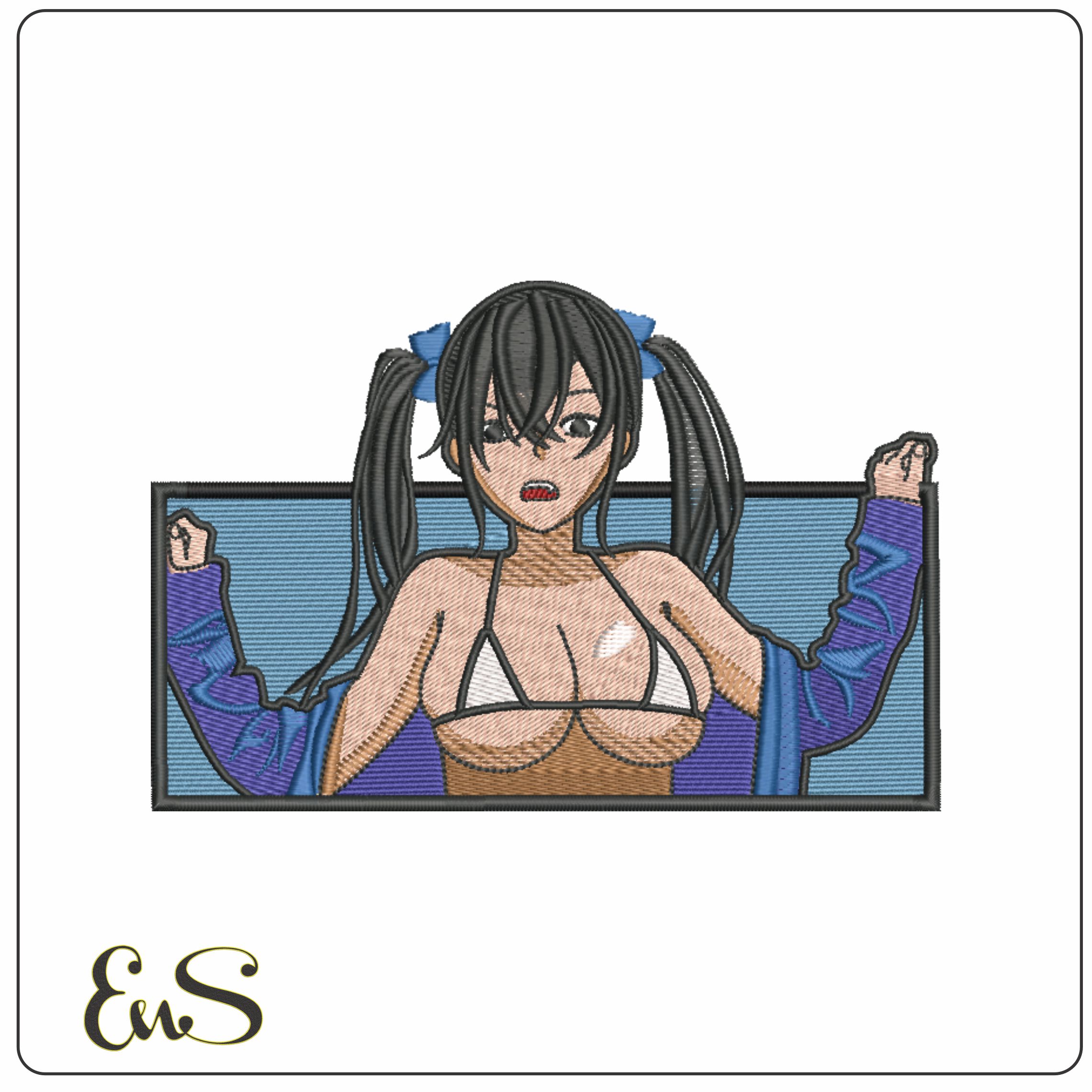 Nico Yazawa Frame - Love Live - Anime-Elegant embroidery design file - instant download
