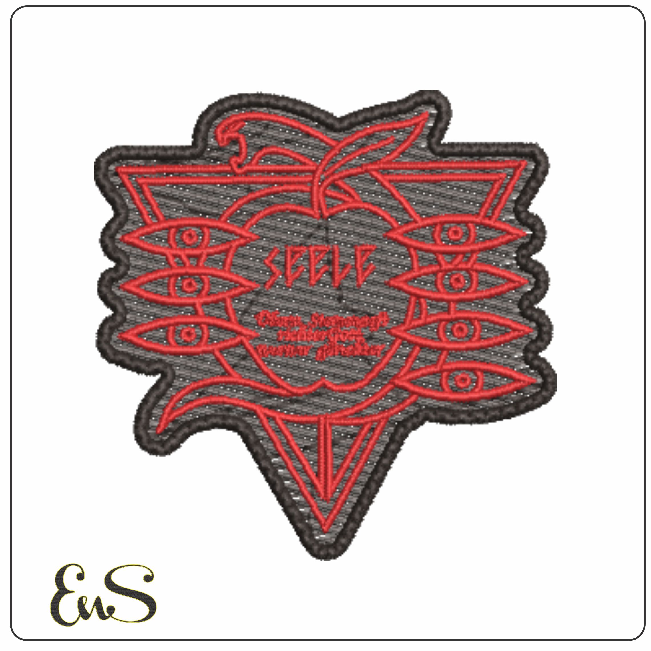 SEELE - Neon Genesis Evangelion - Anime-Elegant embroidery design file - instant download