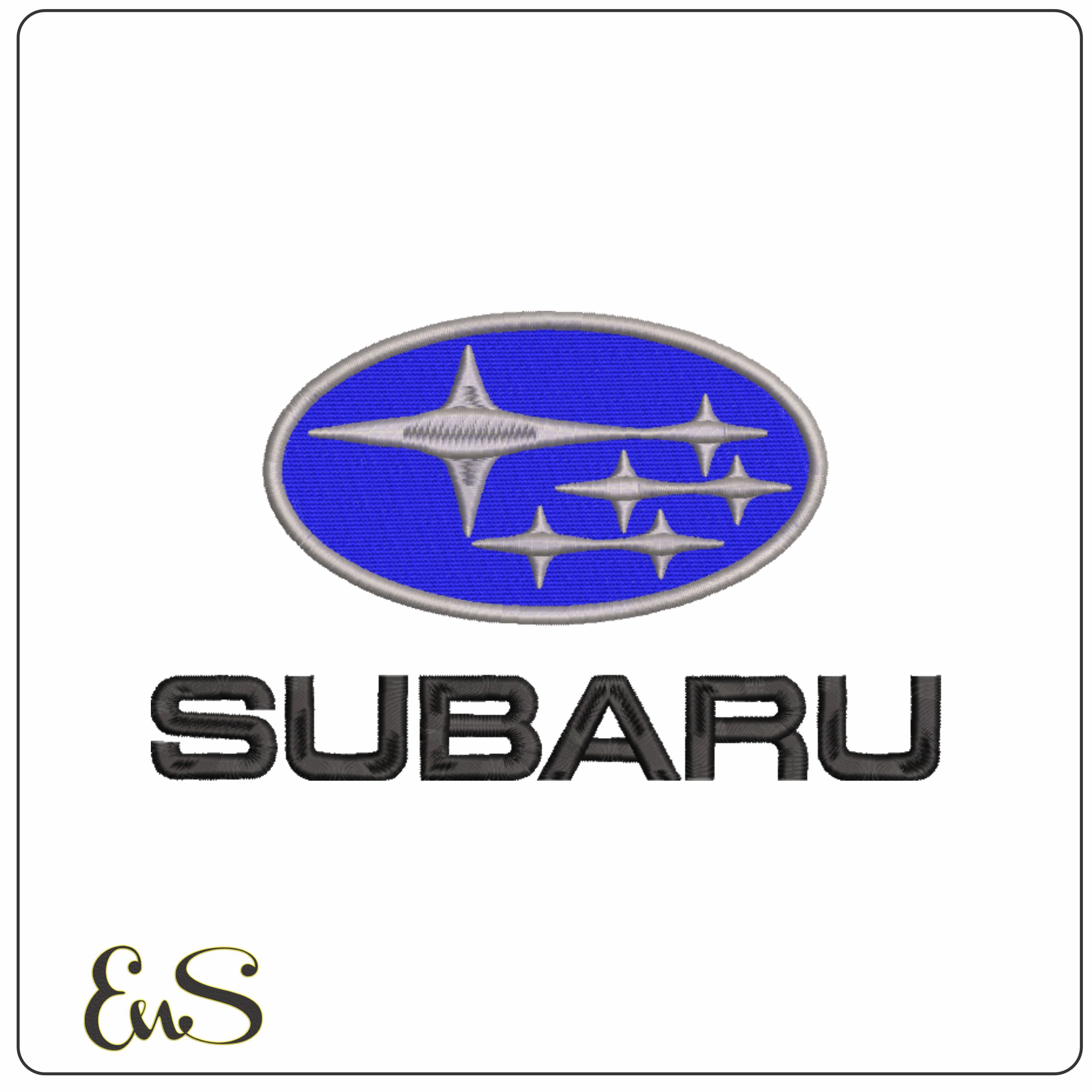 Subaru Logo-Elegant embroidery design file - instant download