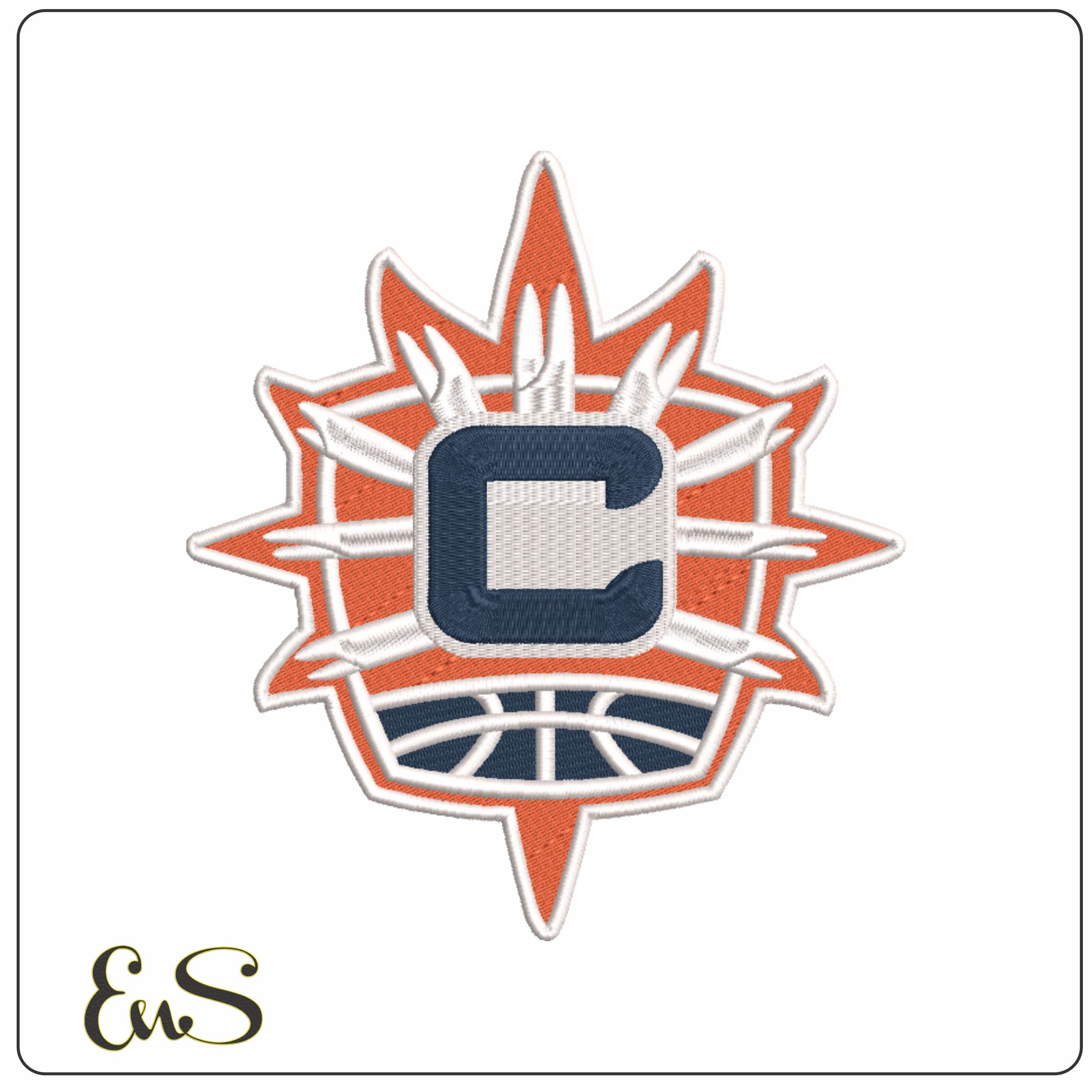 Connecticut Sun 2021 - WNBA-Elegant embroidery design file - instant download
