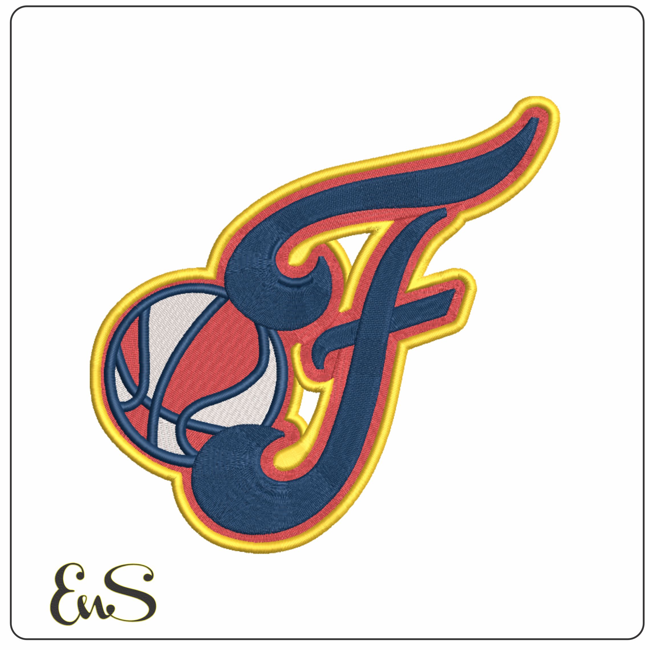 Indiana Fever Logo - WNBA- Elegant embroidery design file - instant download