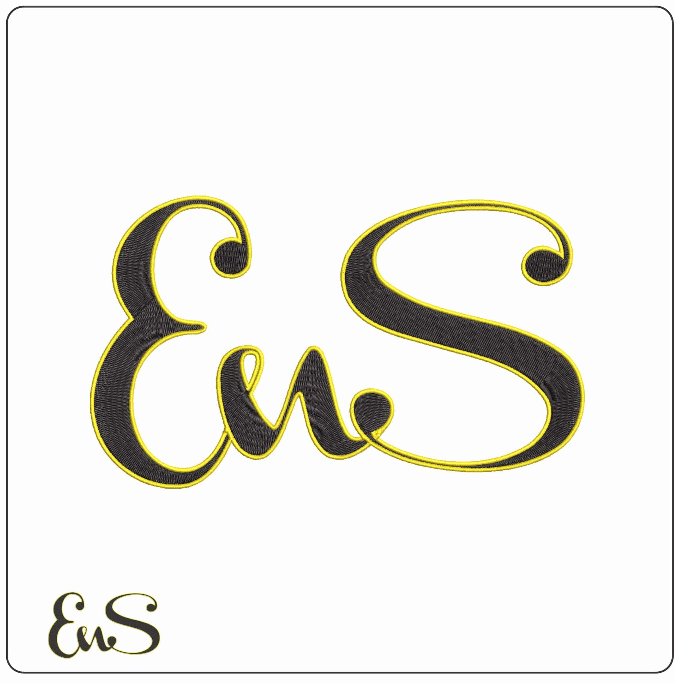 EnS - Elegant embroidery design file - instant download