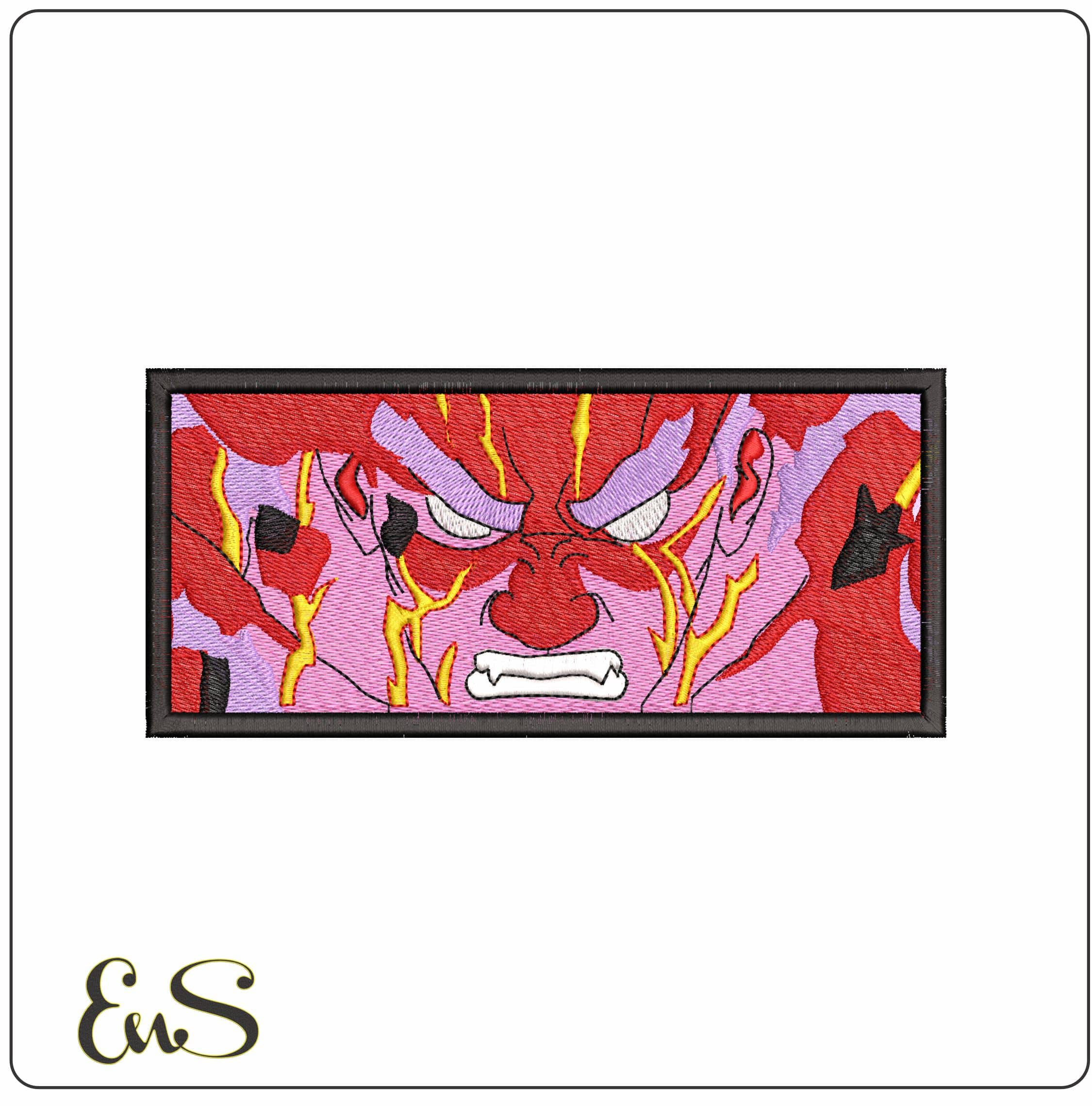 Guy Sensei 8th Gate Anime- Elegant embroidery design file - instant download