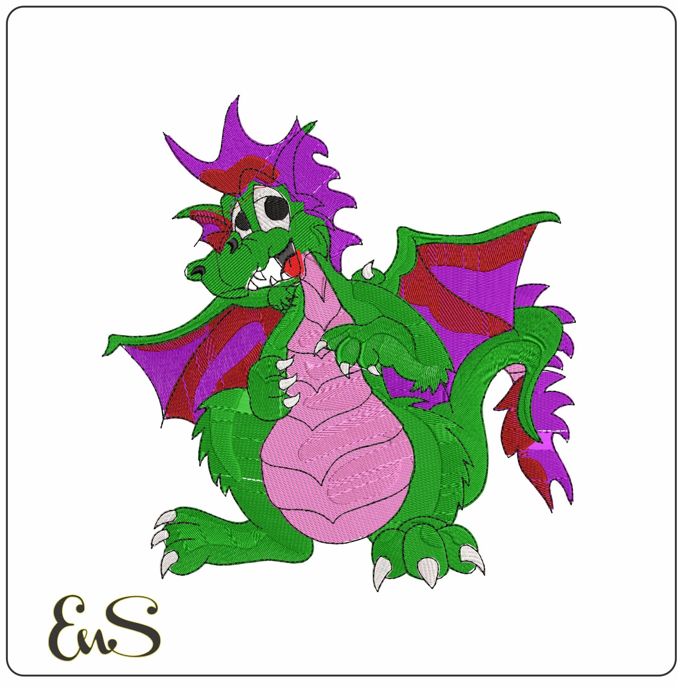 Brainaath - Elegant embroidery design file - instant download