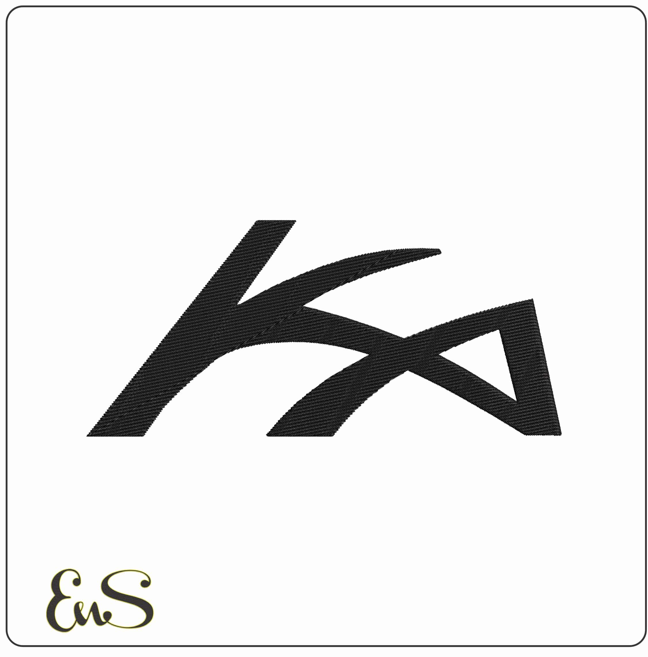 Ford KA  - Elegant embroidery design file - instant download