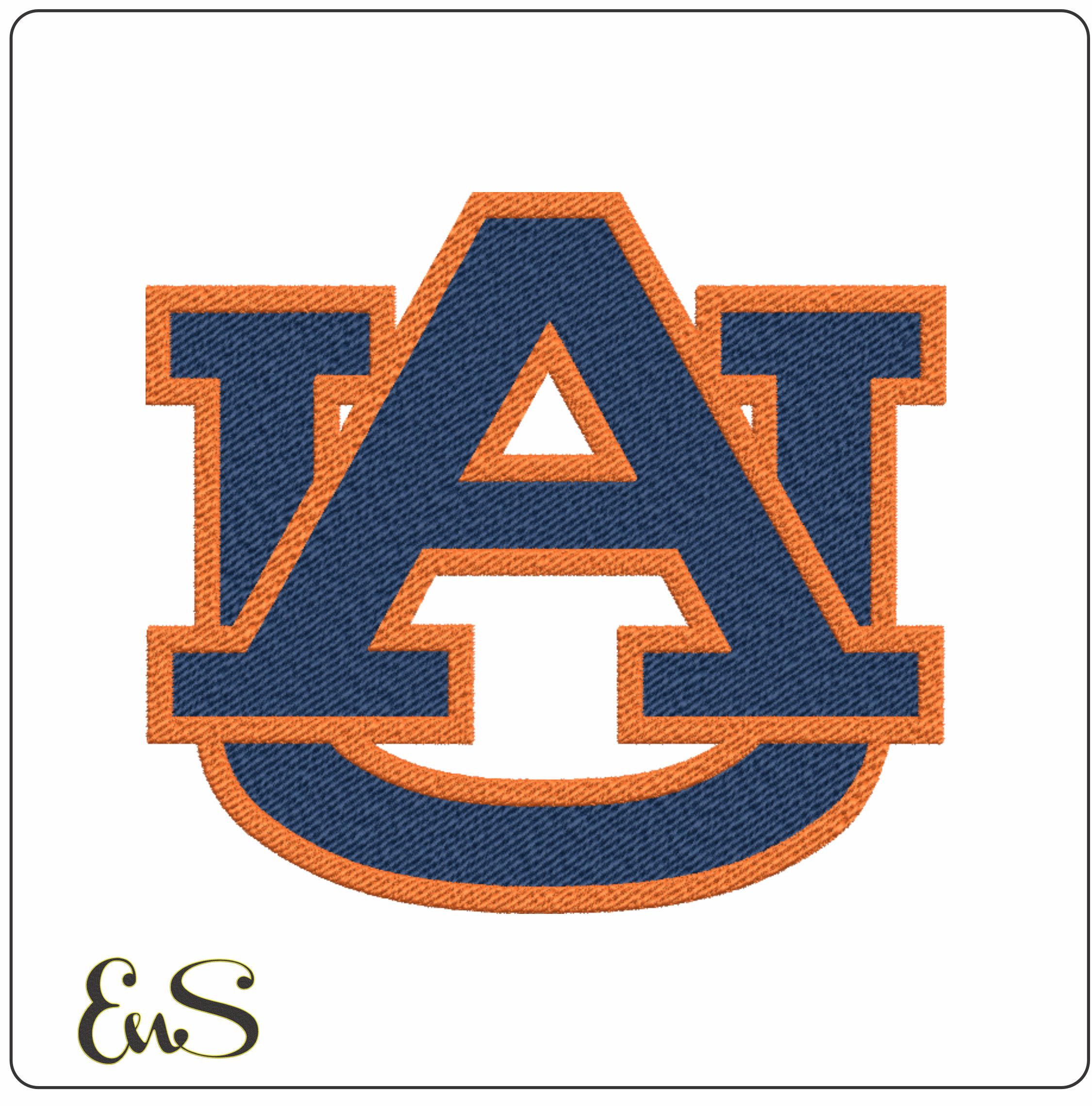 Auburn Tigers embroidery design - University of Auburn embroidery machine