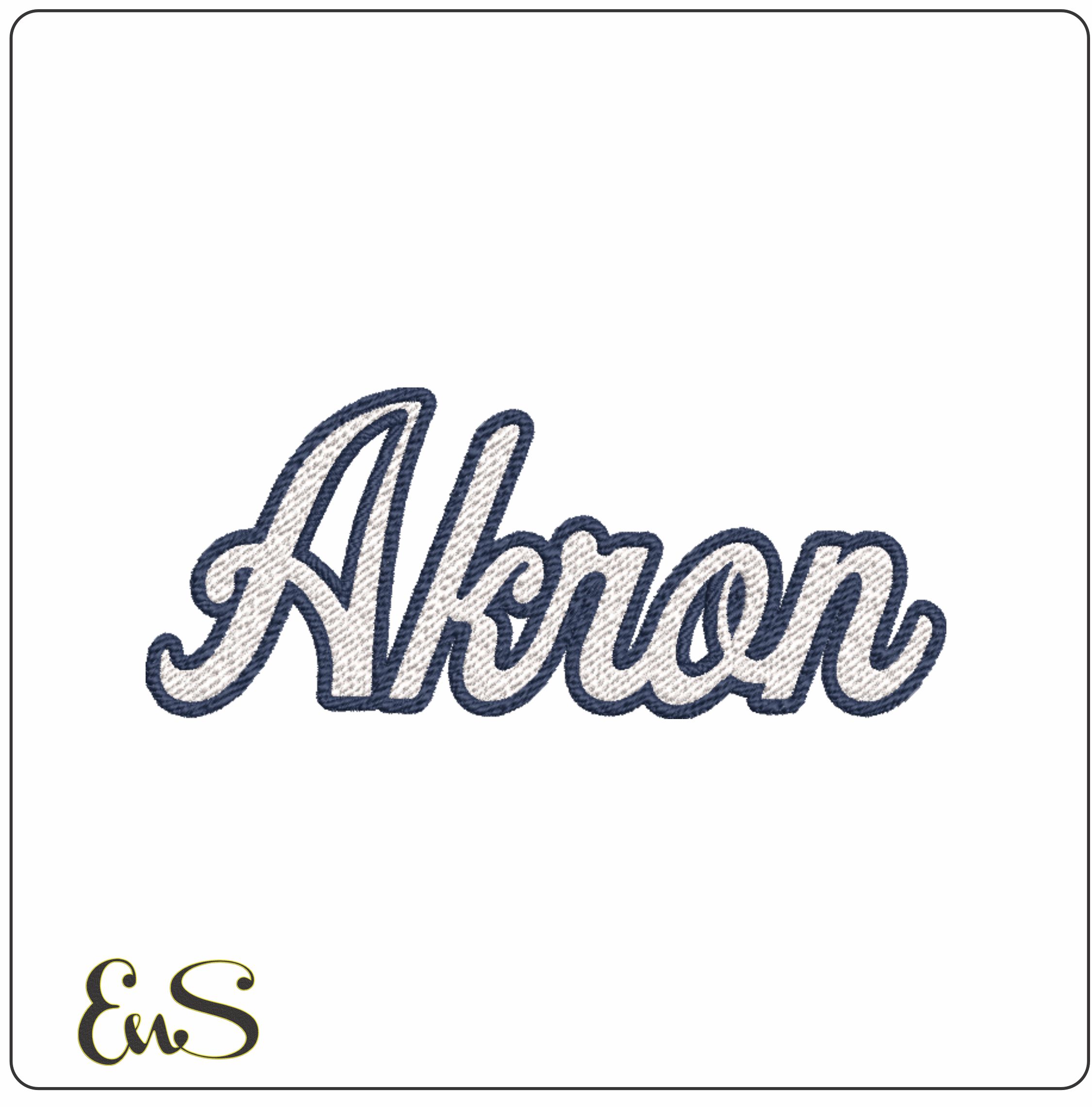 Akron Zips cats embroidery design - Akron Ohio embroidery machine pattern embroidery file - instant download in frame