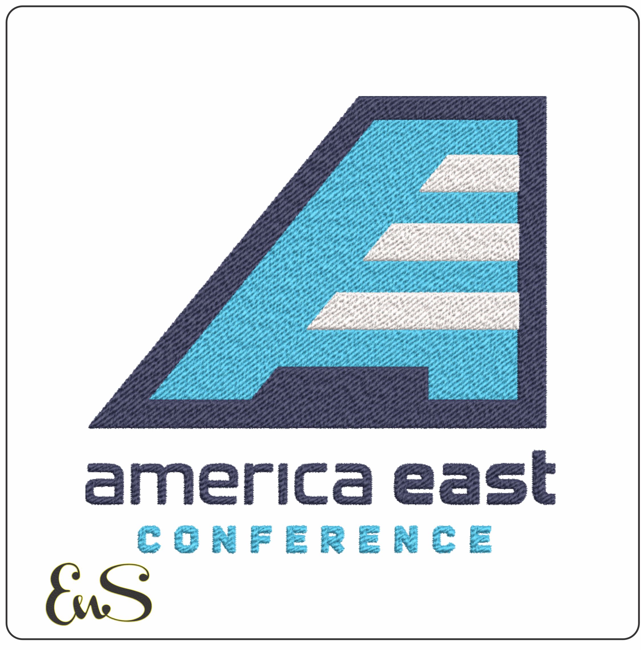American East Conf embroidery design - AEC Logo embroidery machine pattern embroidery file - instant download)