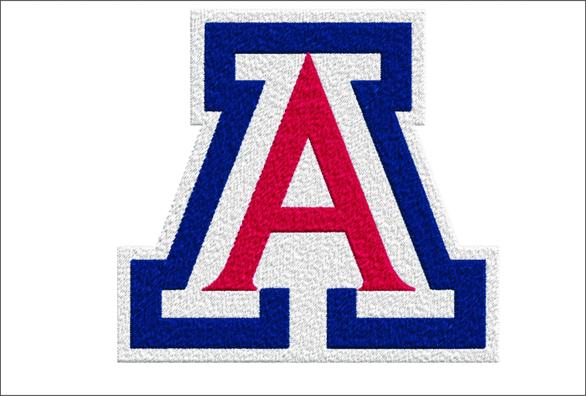 Arizona Wildcats embroidery design - Logo embroidery machine pattern embroidery file - instant download in a frame)