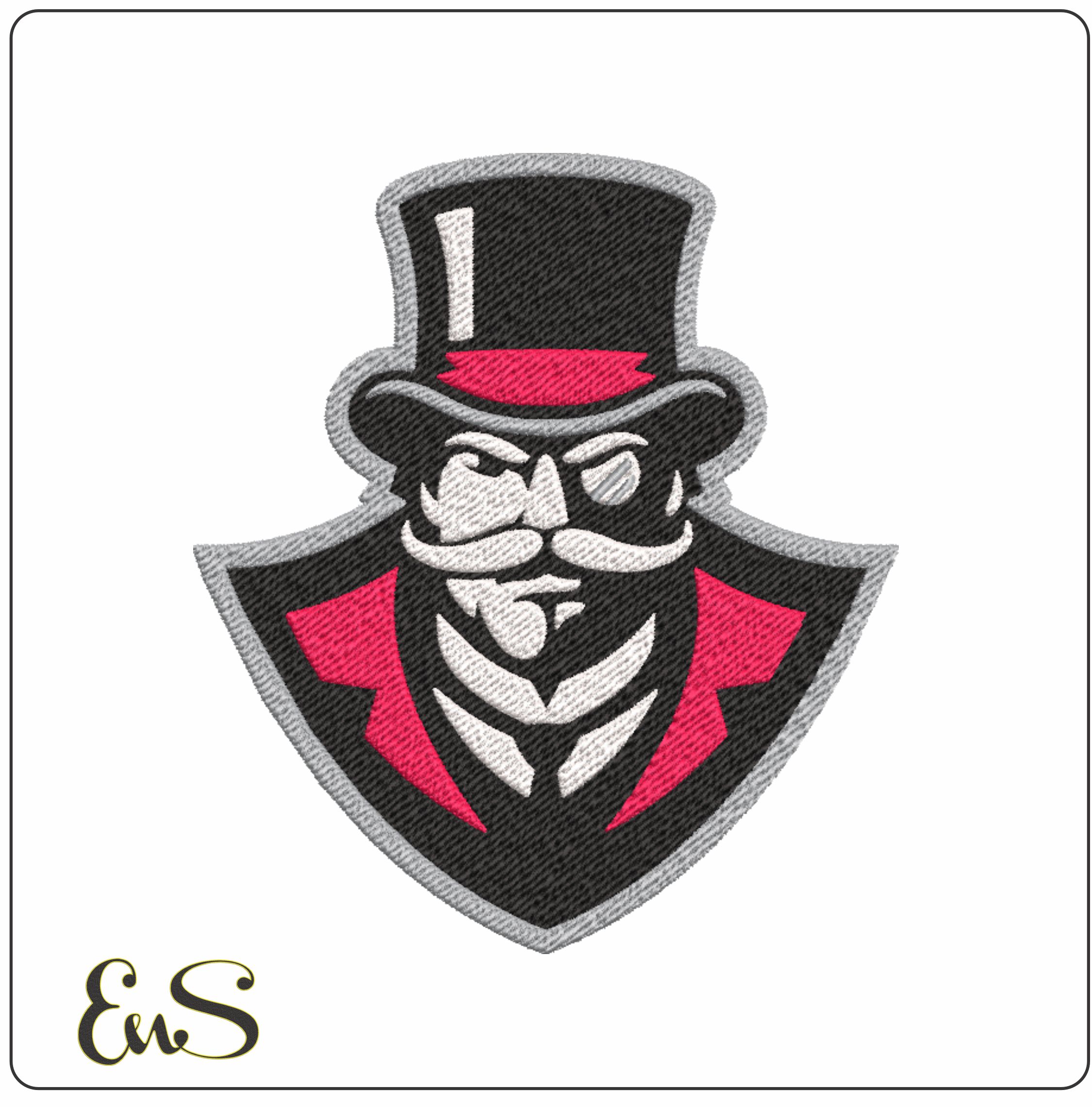 Austin Peay Governors embroidery design - Austin Peay State University embroidery machine pattern embroidery file - instant download
