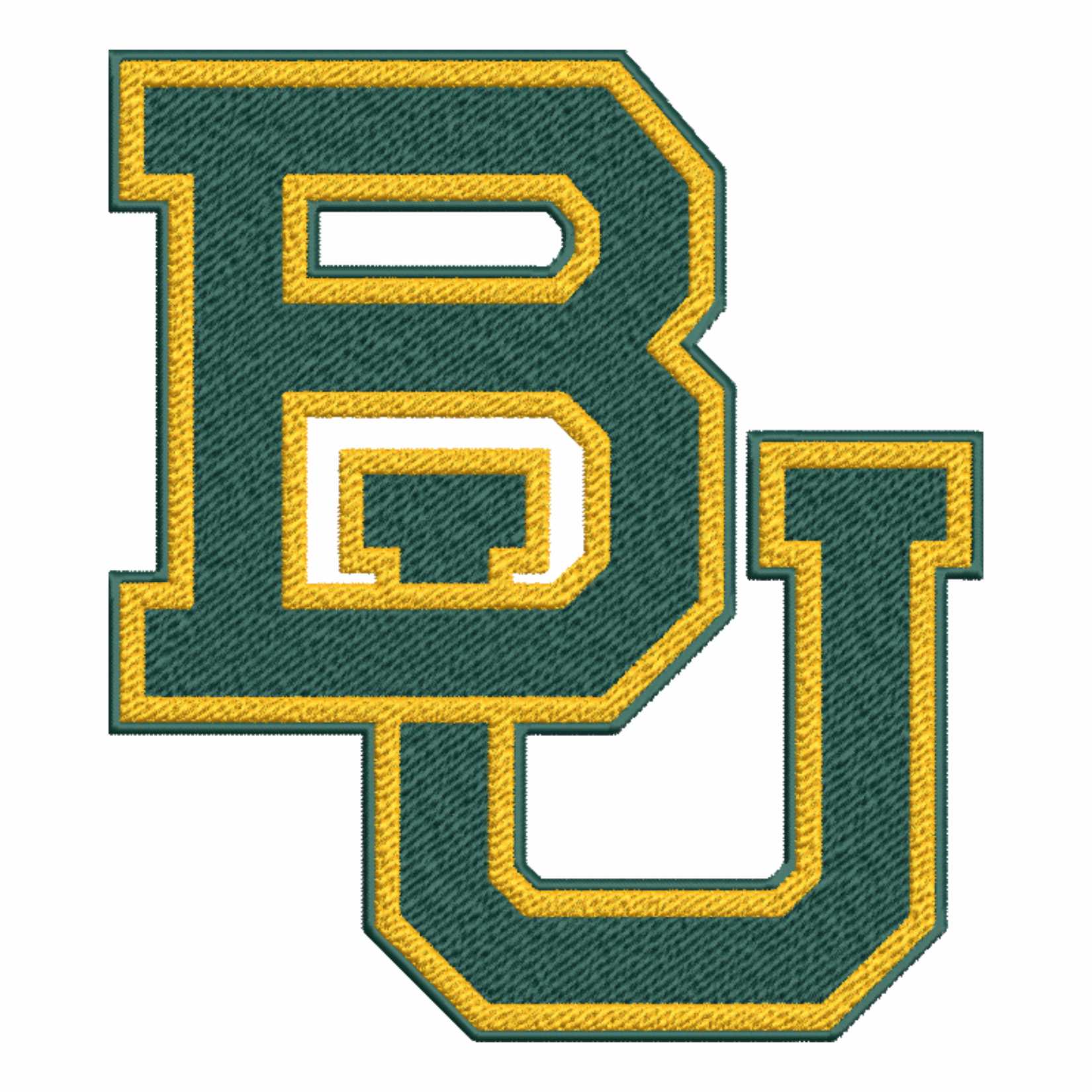 Baylor Bears embroidery design - Baylor University embroidery machine pattern embroidery file - instant download