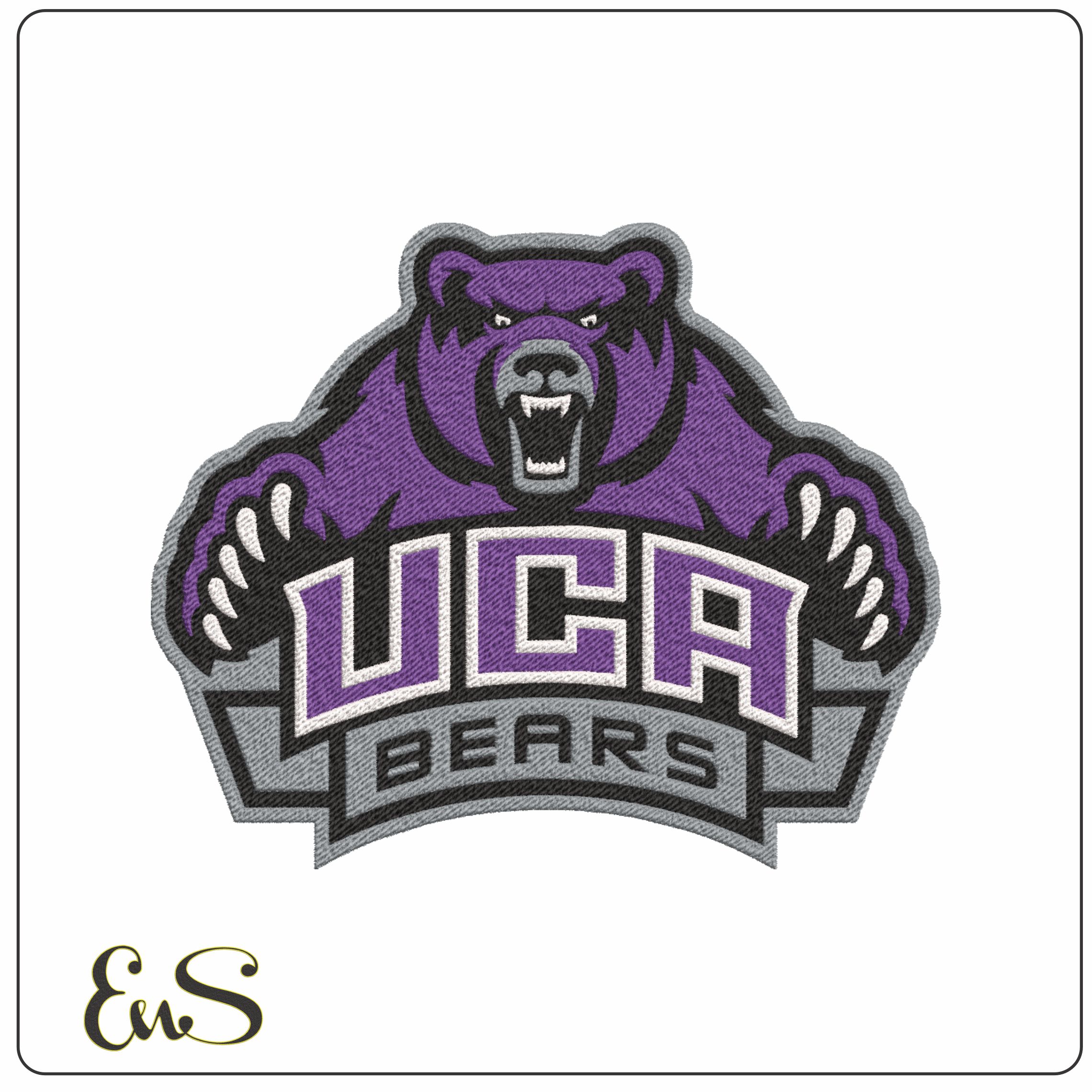 Central Arkansas Sugar Bears embroidery design University of Central Arkansas embroidery machine pattern embroidery file instant download