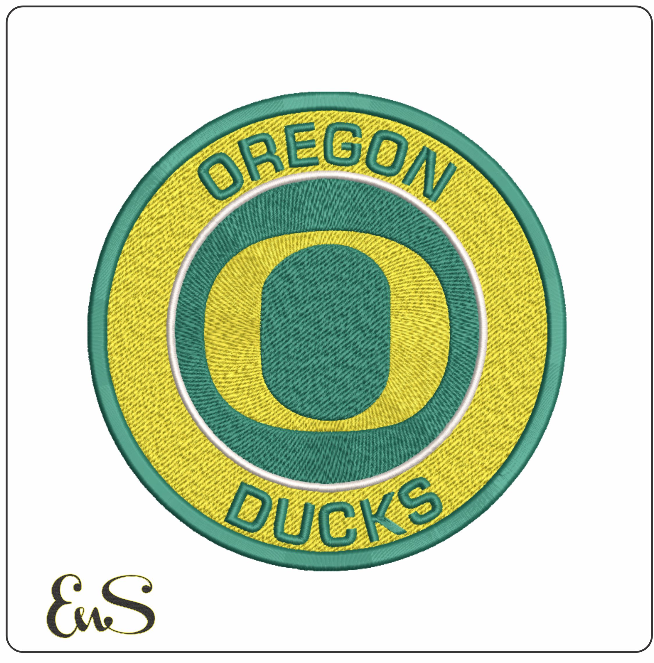 Oregon Ducks embroidery design University of Oregon Athletics Logo embroidery machine pattern embroidery file instant download