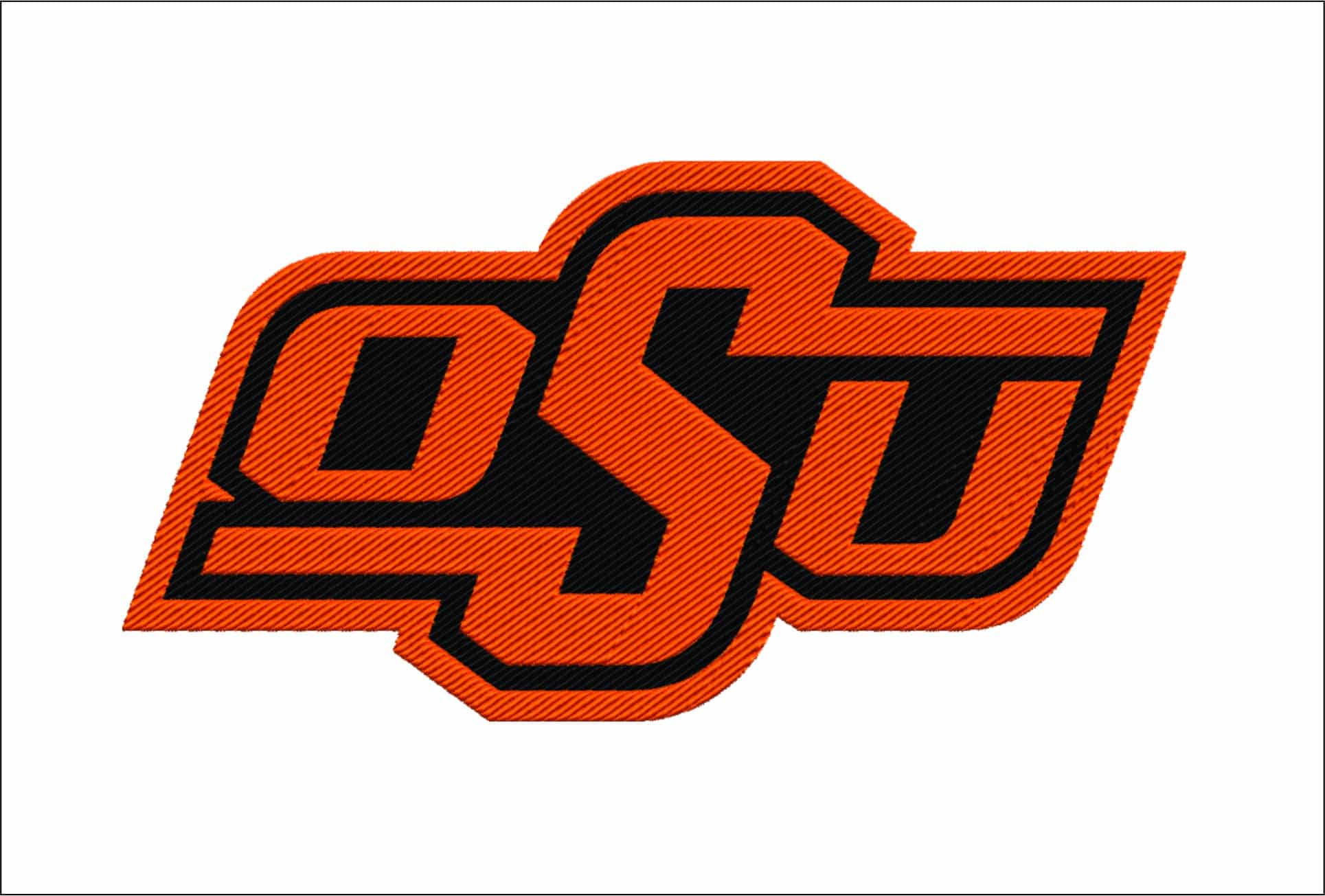 Oklahoma State Cowboys embroidery design - Oklahoma State University OSU embroidery machine pattern embroidery file - instant download